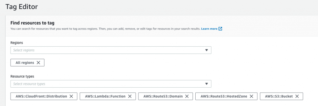 lightsail cost aws cost allocation tag editor